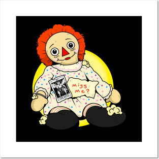 The Real Annabelle Doll Horror Toys Posters and Art